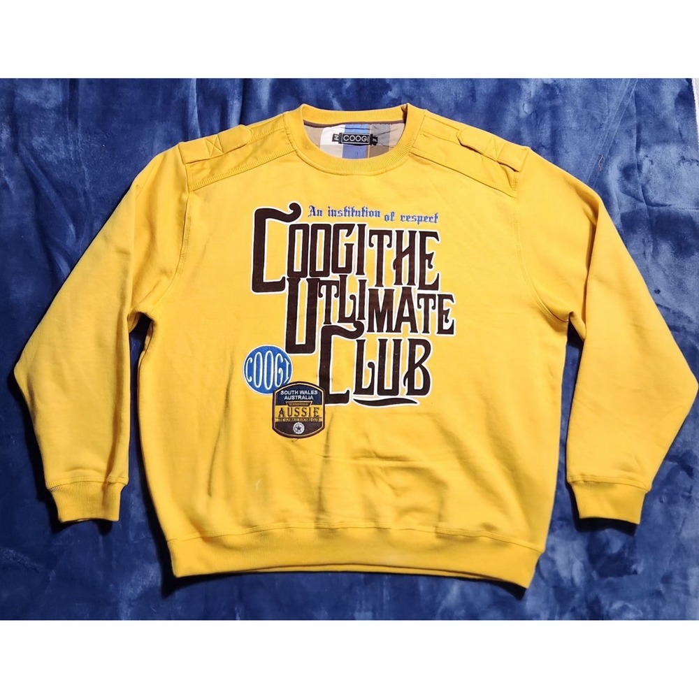Vintage COOGI S.Wales Australia Ultimate Hunters Club Sweatshirt Size 2XL